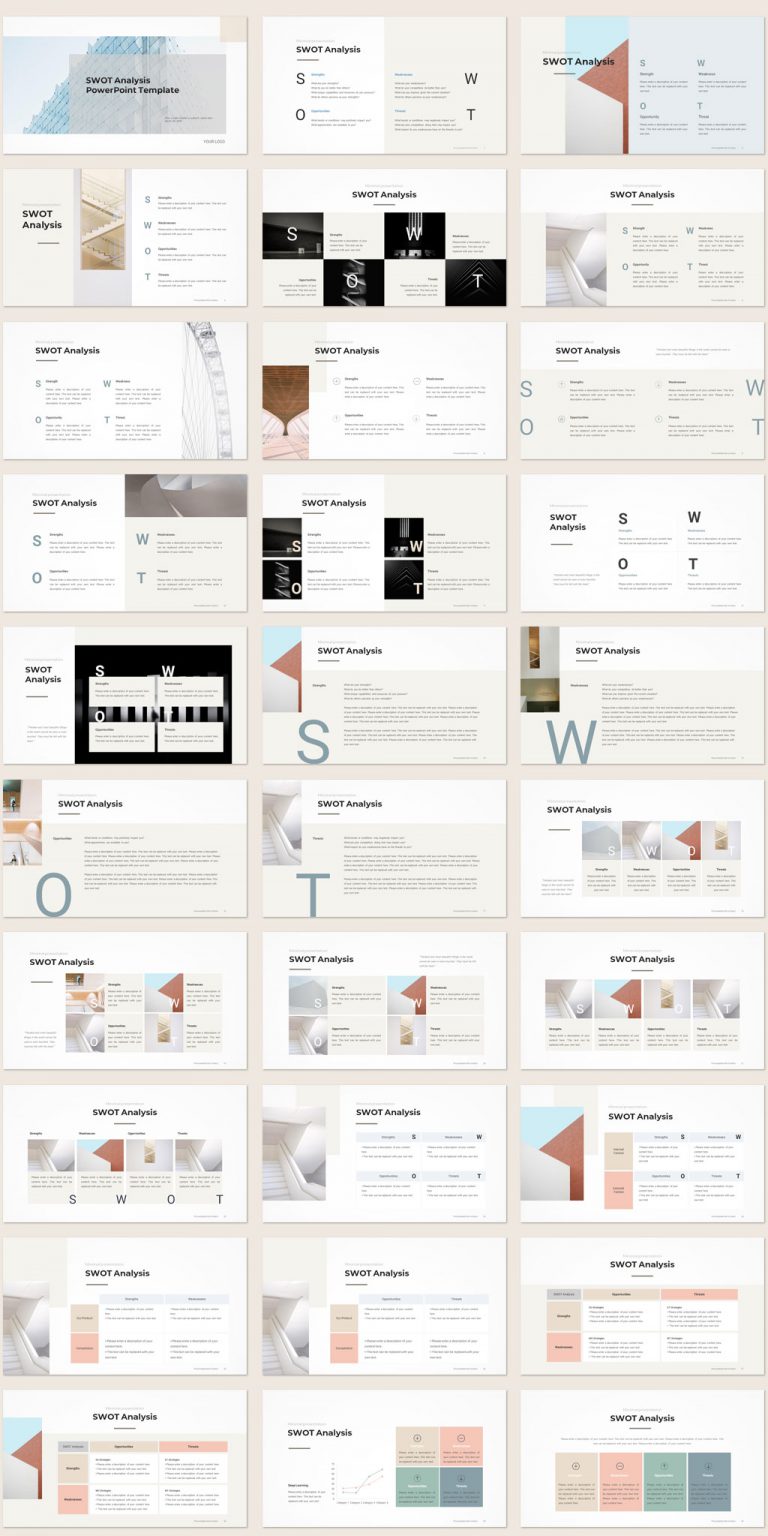 Swot Analysis Template - Download Powerpoint 