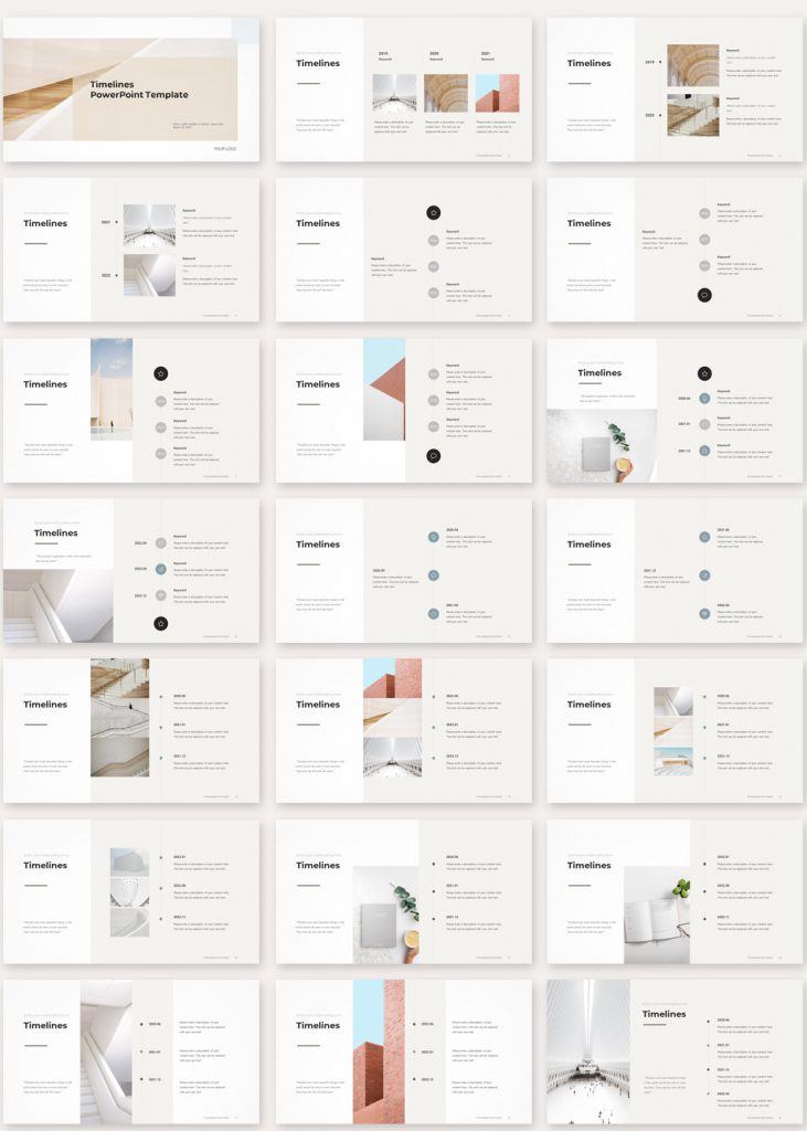 Timeline PowerPoint Template - Download PowerPoint | PPTWear