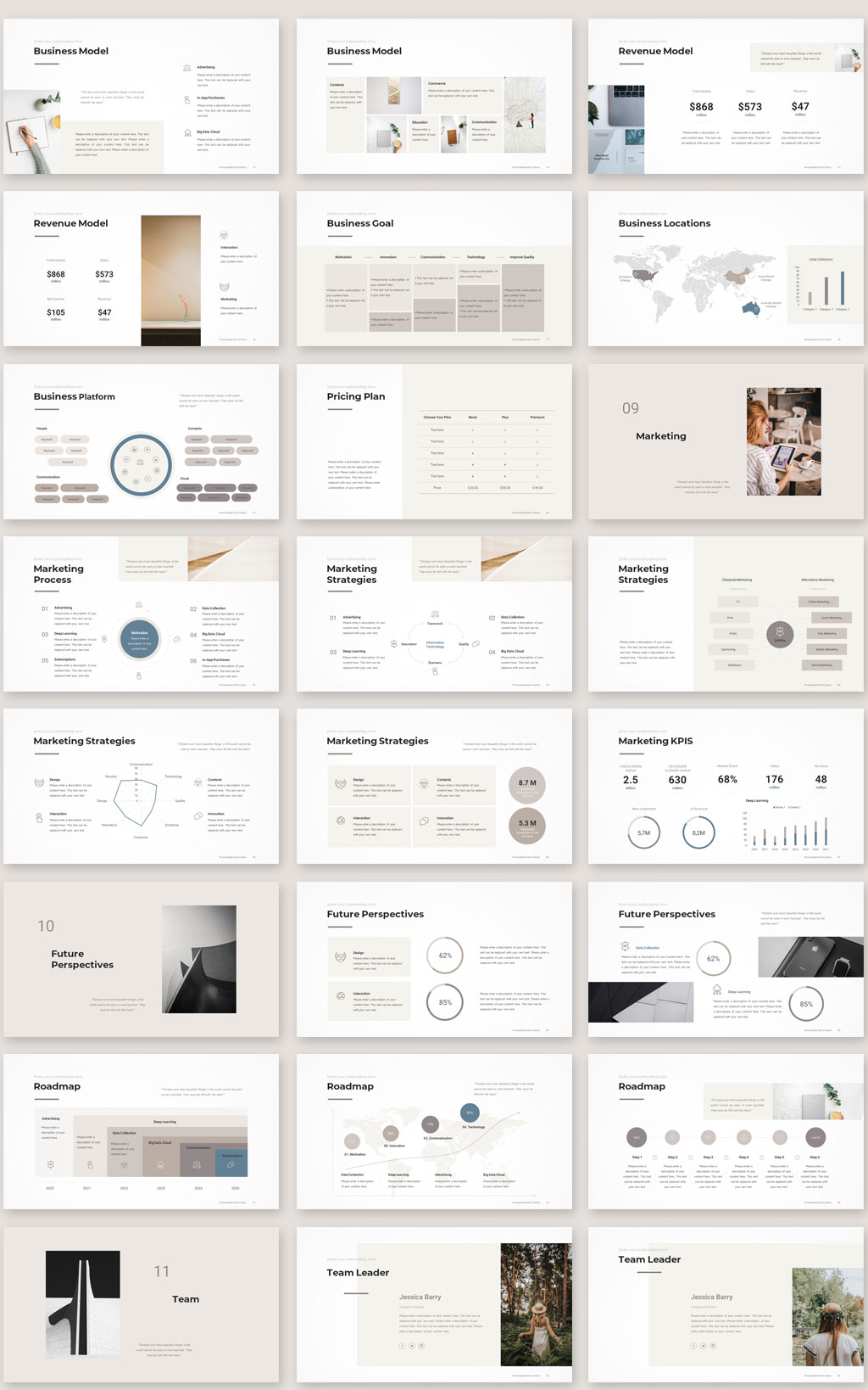 pitch deck powerpoint template