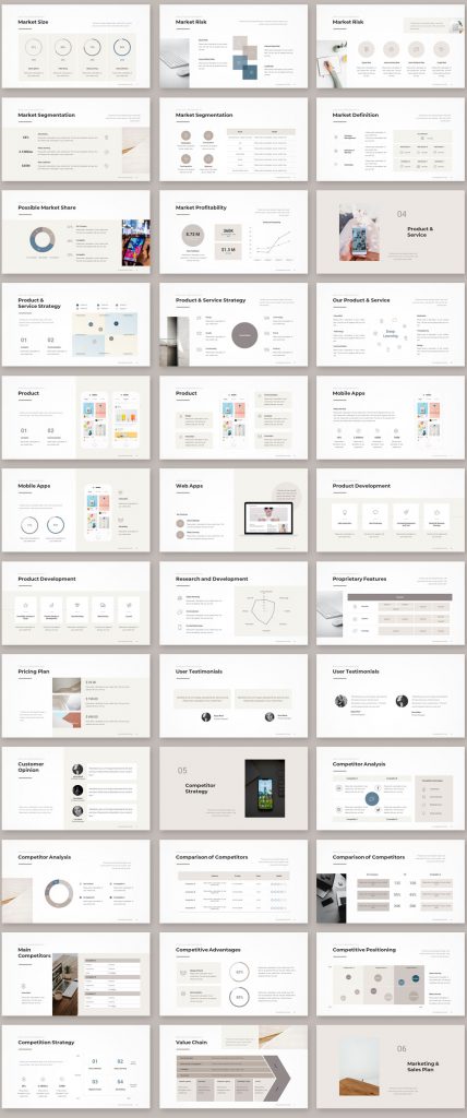 Business Plan PowerPoint Template 2020 - PPTWear.com