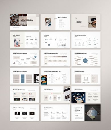 Digital Marketing Strategy PowerPoint Template