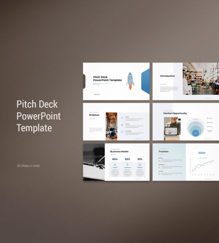 Pitch Deck PowerPoint Template - Download PowerPoint