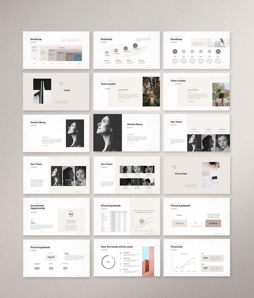 Pitch Deck PowerPoint Presentation Template for Startups