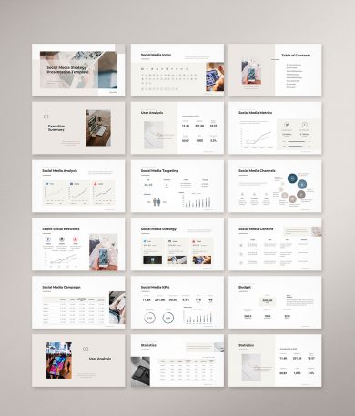 Social Media Marketing Presentation Template - Download PowerPoint