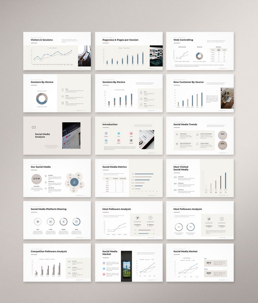 Social Media Marketing Presentation Template - Download PowerPoint