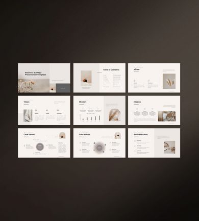 Business Strategy Presentation Template - Download PowerPoint