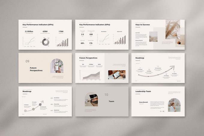 Canva Pitch Deck Presentation Template