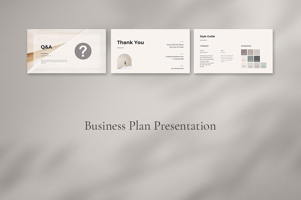 Canva Business Plan Presentation Template Preview 10