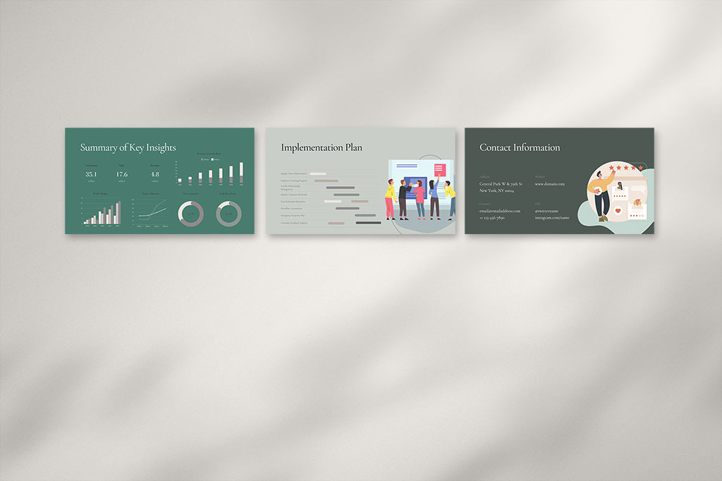 Canva Marketing Strategy Presentation Template Preview 04